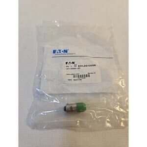 Eaton E22LED120GN Miniature LED Bulb 120 Volts Green
